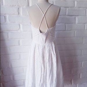Zara Dresses - NWT Zara Eyelet Lace Midi Dress Zara Dresses - NWT Zara Eyelet Lace Midi Dress